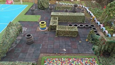 開學(xué)進(jìn)入倒計時，希望新學(xué)期寶貝們能喜歡新操場